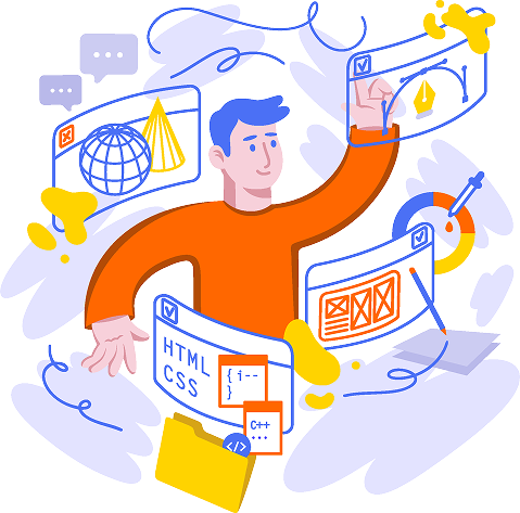ELSE – מערכות ניהול לעסקים בצמיחה hero illustration